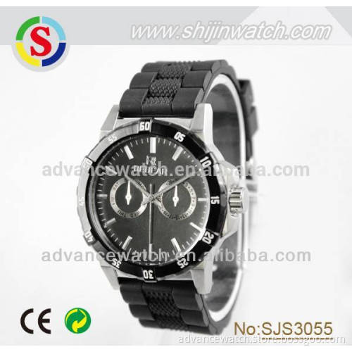 Hot sport watches western watches men silicone wristband watch